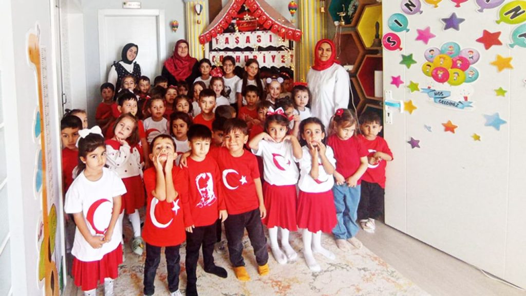 4-6 Yaş Kur’an kurslarında bayram coşkusu