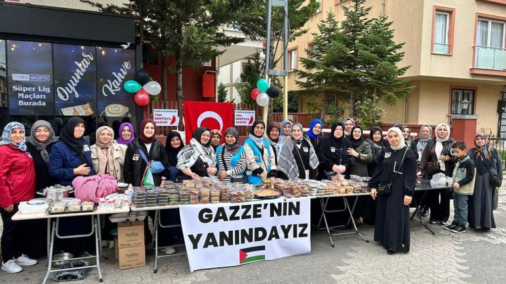 Ateşehir'de din görevlileri Gazze için seferber oldu