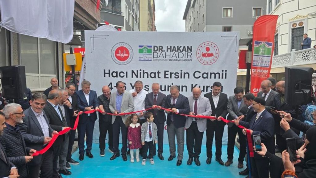 Hacı Nihat Ersin Camii 4-6 Yaş Kur’an Kursu açıldı