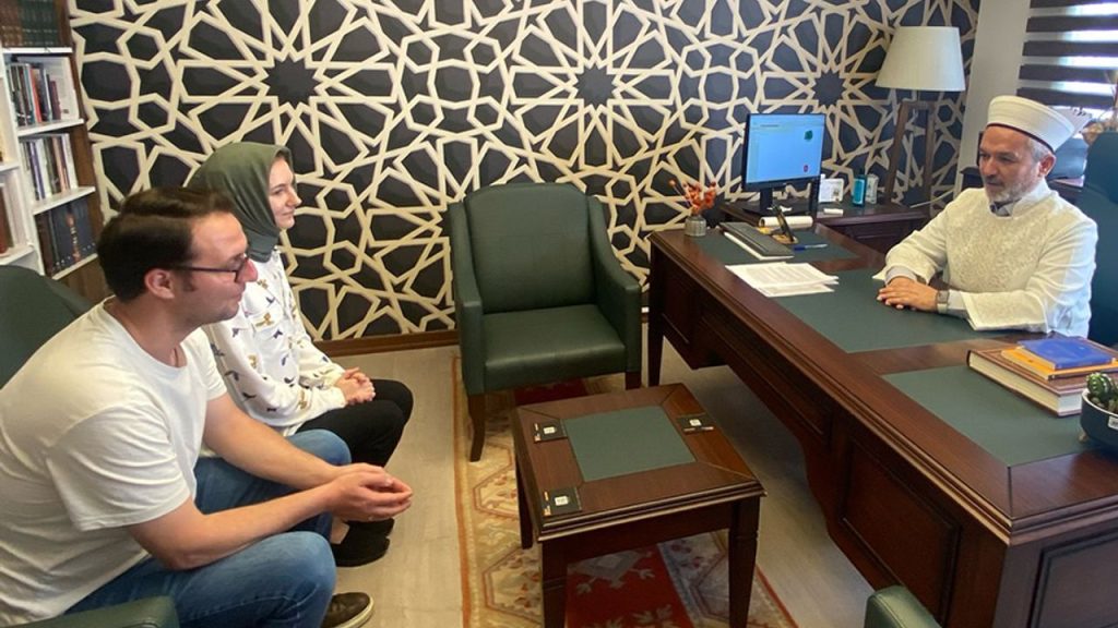 Ukraynalı Khrystyna Bodrum’da Müslüman oldu