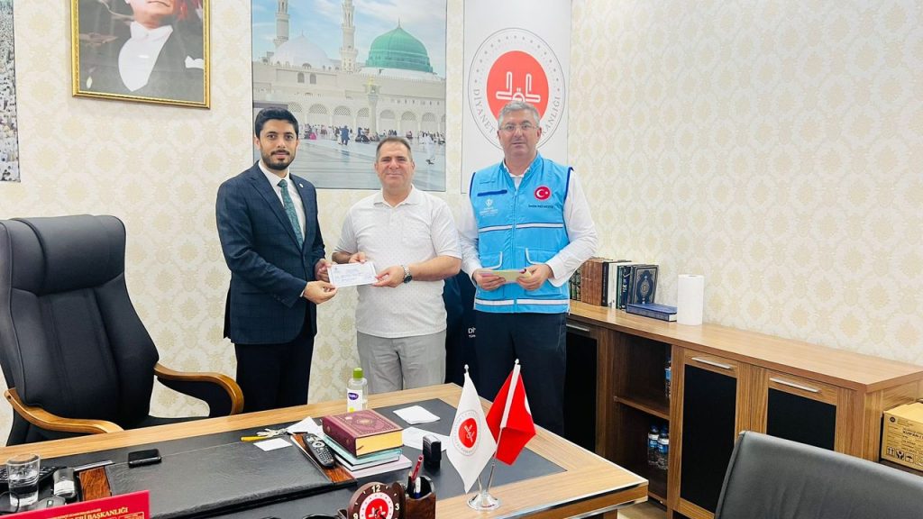 Ceylanpınar'dan Filistin’e anlamlı destek