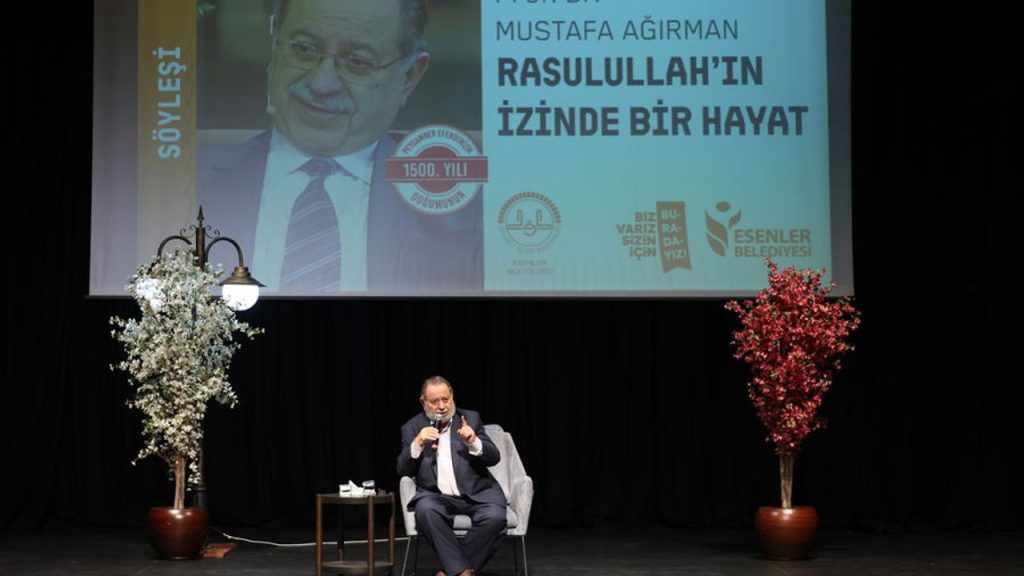 Esenler'de "Rasulullah’ın İzinde Bir Hayat" söyleşi düzenlendi