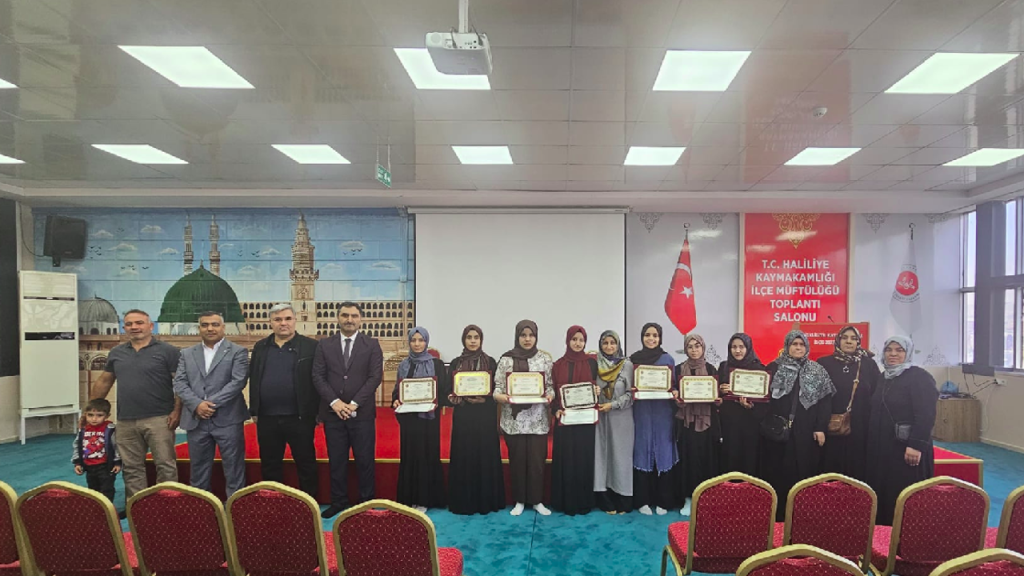 Haliliye'de 46 öğrenci icazet aldı