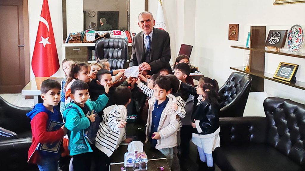 Hacı İhramcızade Kur’an Kursundan Filistin'e destek