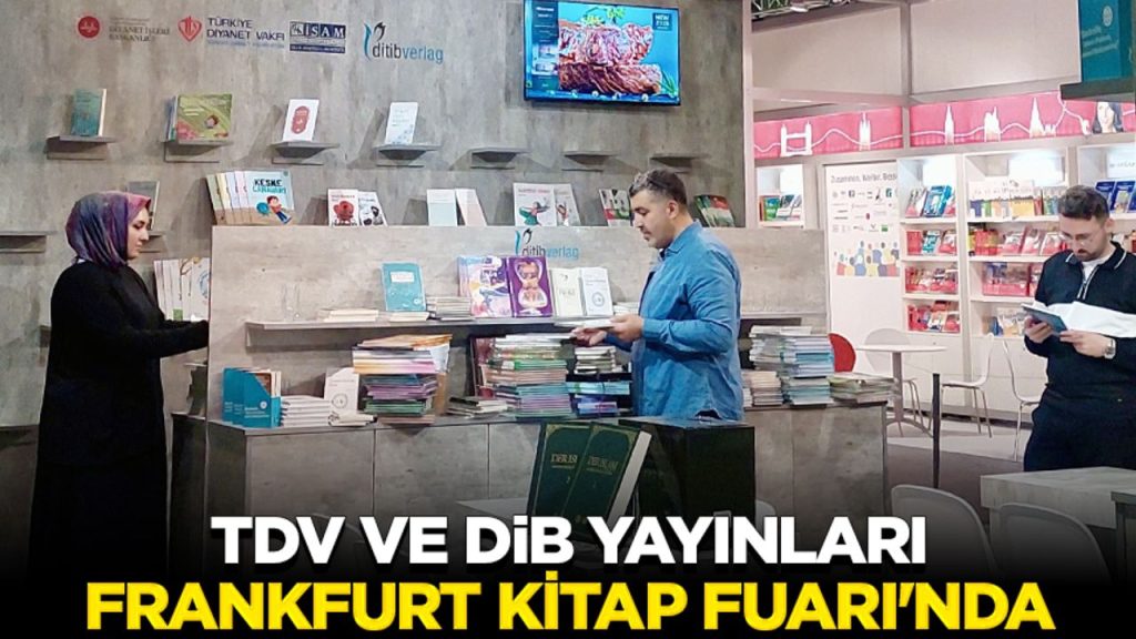 TDV ve DİB Yayınları Frankfurt Kitap Fuarı'nda