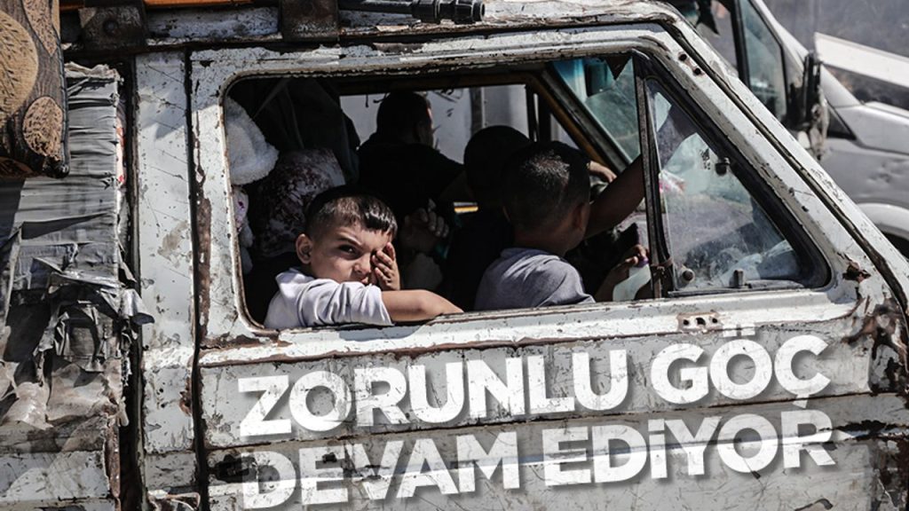 Filistinliler göç etmeye devam ediyor