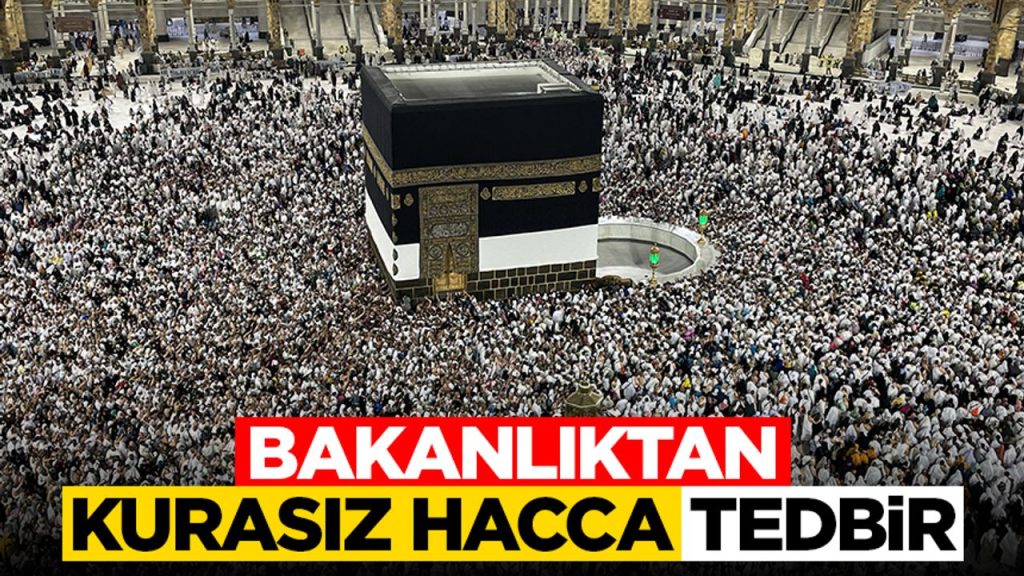 Bakanlıktan 'kurasız hacca' tedbir