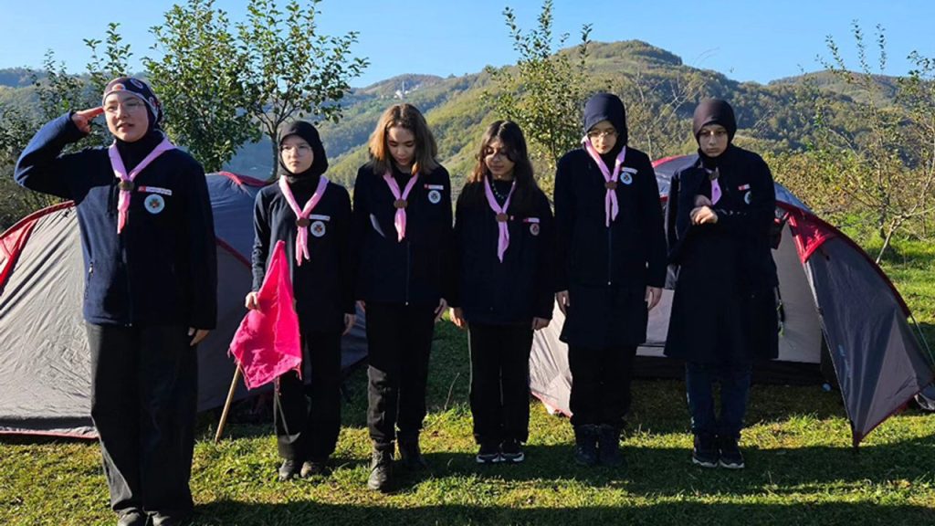 Samsun'da Diyanet izci gençlik Hz. Peygamber izinde