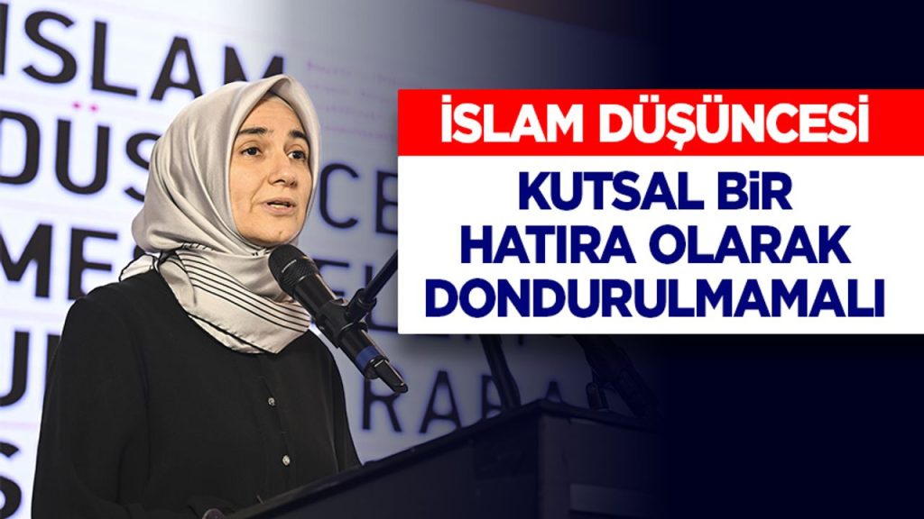 Dr. Boynukalın Şenkardeşler: İslam düşüncesi kutsal bir hatıra olarak dondurulmamalı