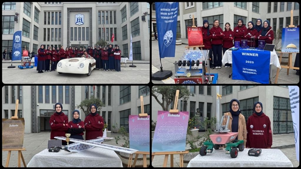 Kız öğrenciler, geliştirdikleri projelerle imam hatip geleneğini teknolojiyle buluşturuyor