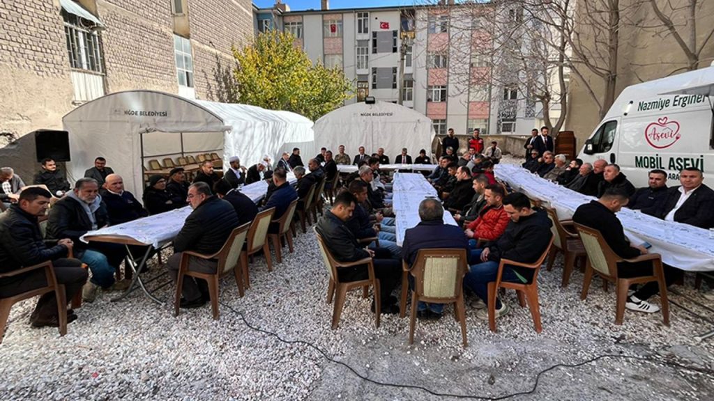 Niğde'de şehit Özkan için Mevlid okundu