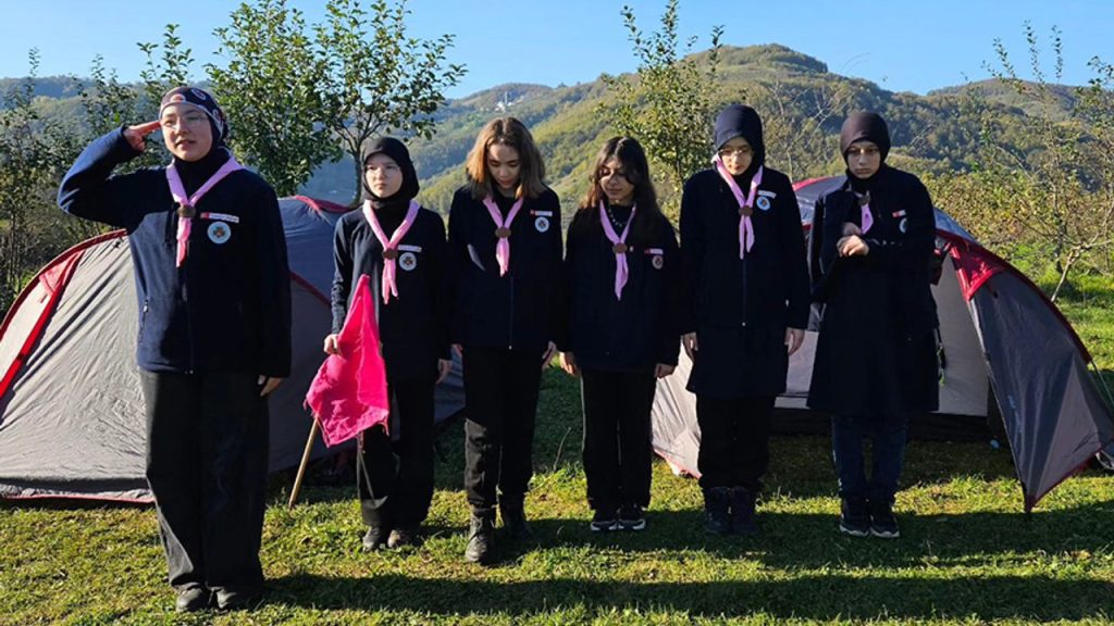 Canik'te izciler Peygamber izinde