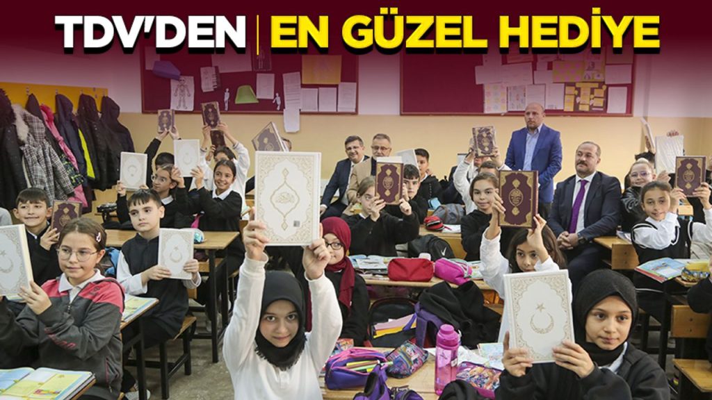 TDV'den en güzel hediye