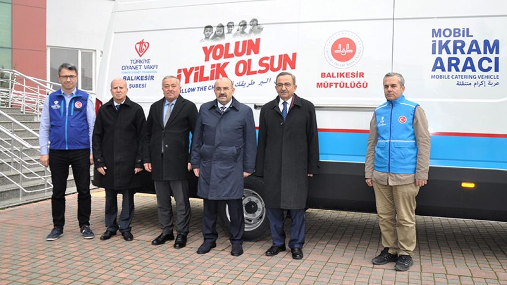 Balıkesir'de Mobil İkram Aracı hizmete alındı