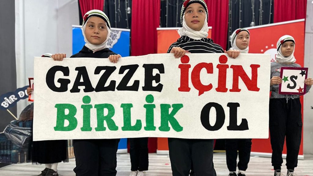 Gazze için birlik oldular