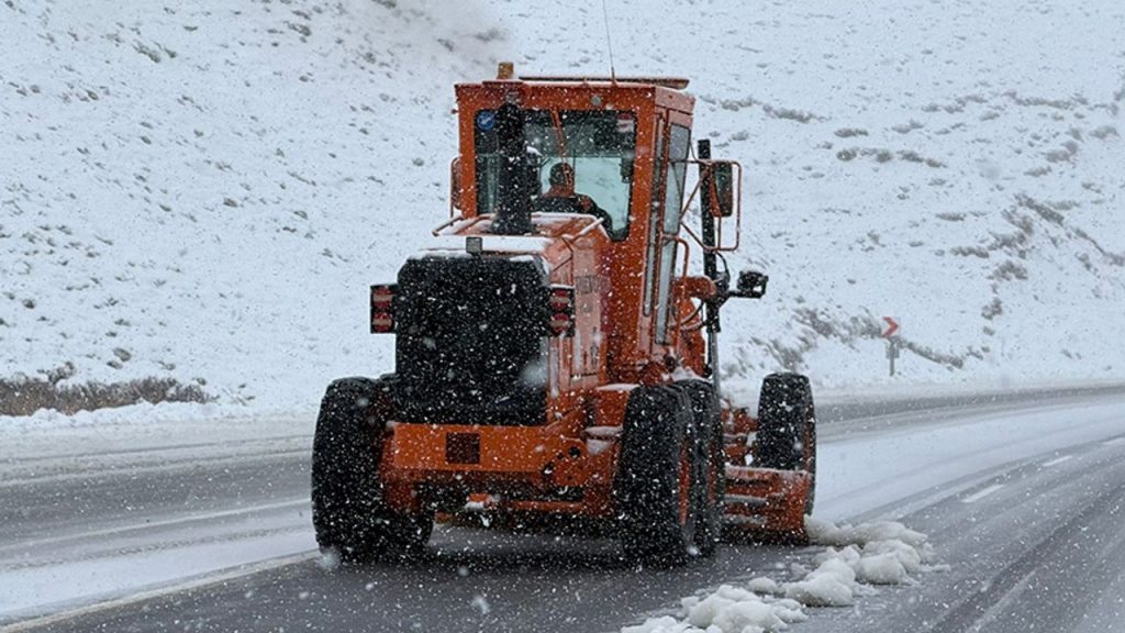 Kar bereketiyle geldi