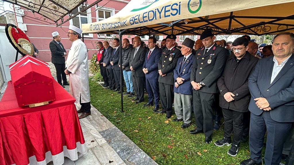Ordu'da Kıbrıs Gazisi Güneş ebediyete uğurlandı