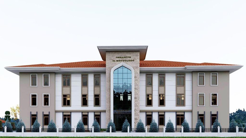 Osmaniye'de yeni İl Müftülüğü hizmet binasının temeli atıldı