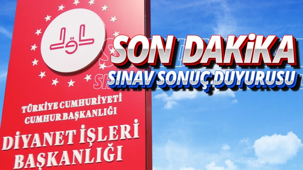 2025 Yılı Cami Rehberi Alım Sınavı Sonuç Duyurusu
