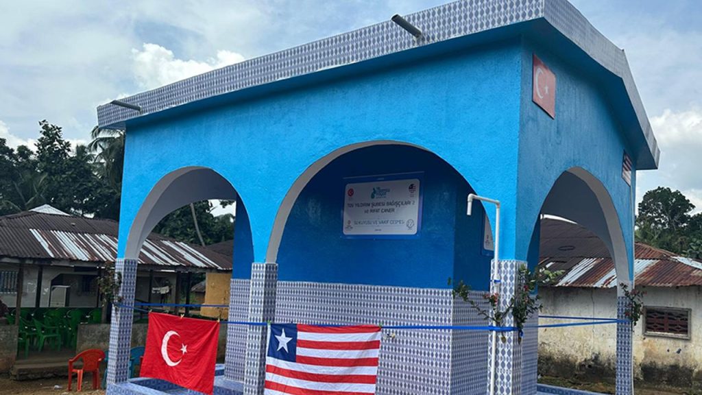 Türkiye Diyanet Vakfı, Liberya'da yeni su kuyuları açtı
