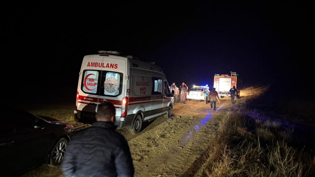 Libya heyetinin uçagı Ankara'da düştü