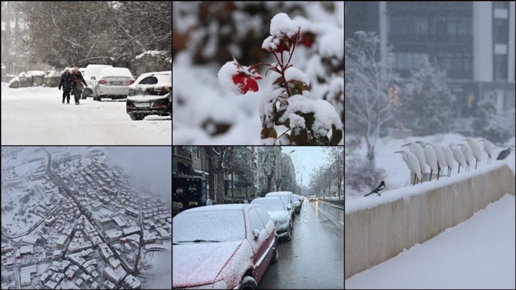 Birçok ilde kar ve soğuk hava etkili oluyor