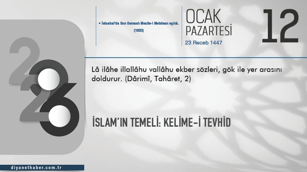 İslam’ın Temeli: Kelime-i Tevhid
