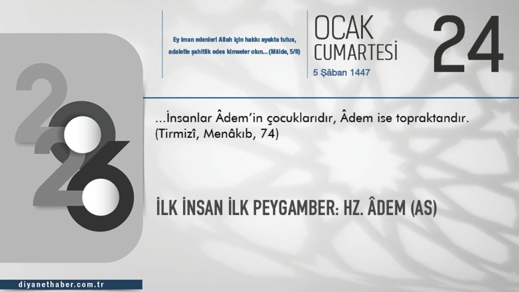 İlk İnsan İlk Peygamber: Hz. Âdem (as)