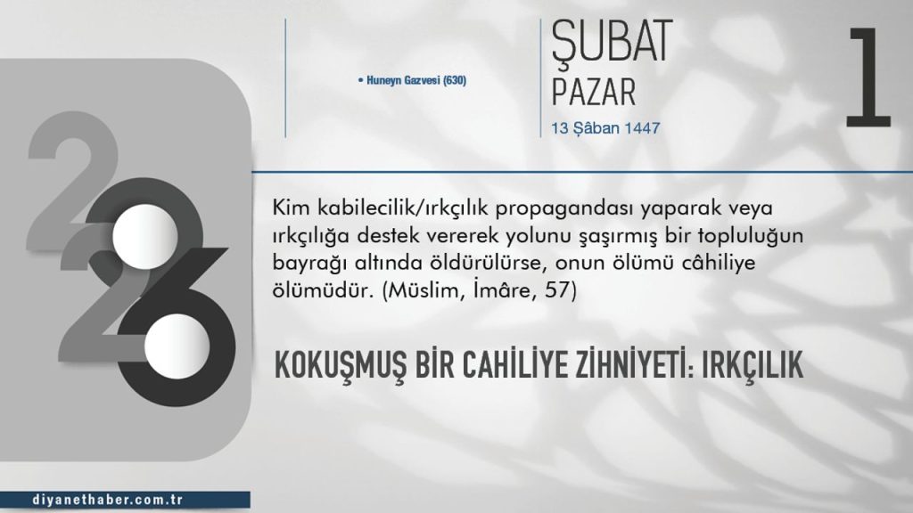 Kokuşmuş Bir Cahiliye Zihniyeti: Irkçılık