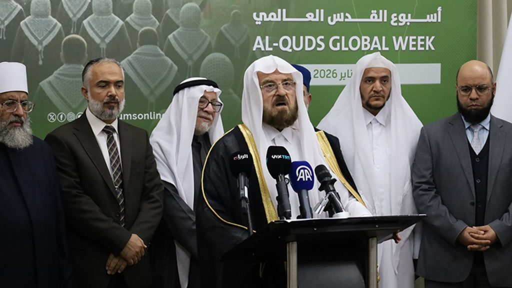 Dünya Müslüman Alimler Birliği’nden "Dünya Kudüs Haftası" çağrısı