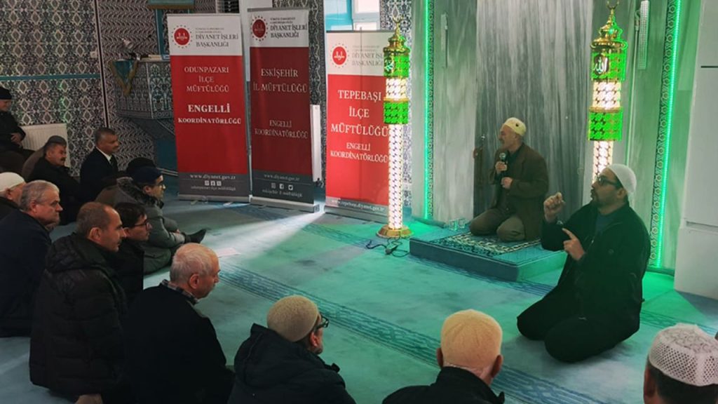 Bedrettin Camii'nde "engelli buluşması" gerçekleştirildi