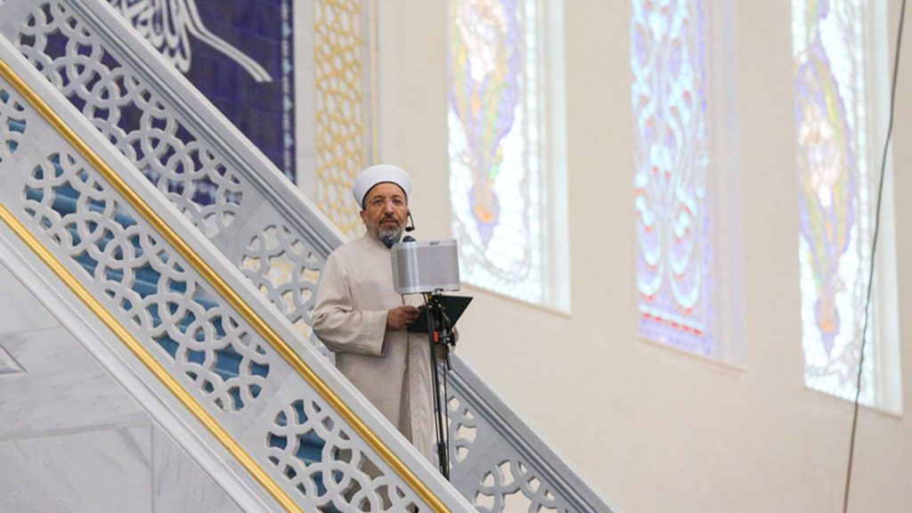 Başkan Arpaguş, İstanbul'da hutbe irad etti