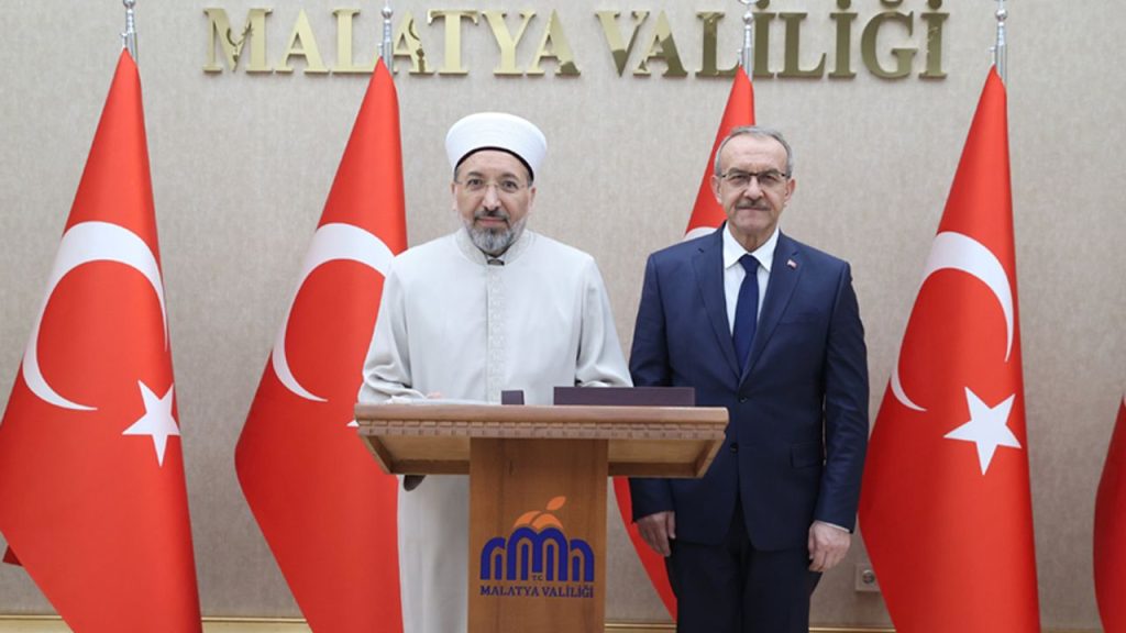 Diyanet İşleri Başkanı Arpaguş Malatya’da