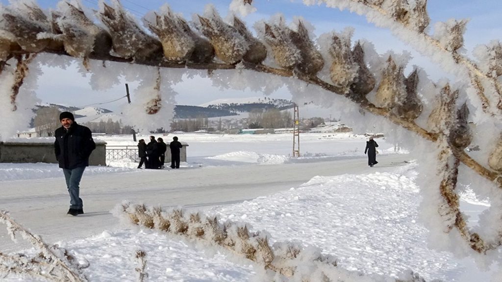 Doğu Anadolu'da dondurucu soğuklar etkisini sürdürüyor