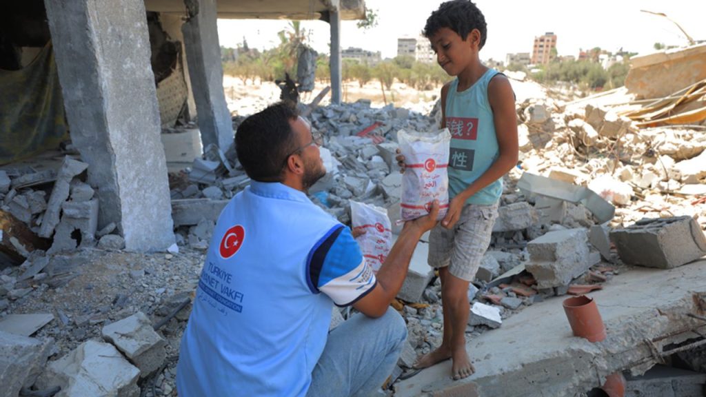 TDV'den Gazze'ye 42 milyon 600 bin dolarlık yardım