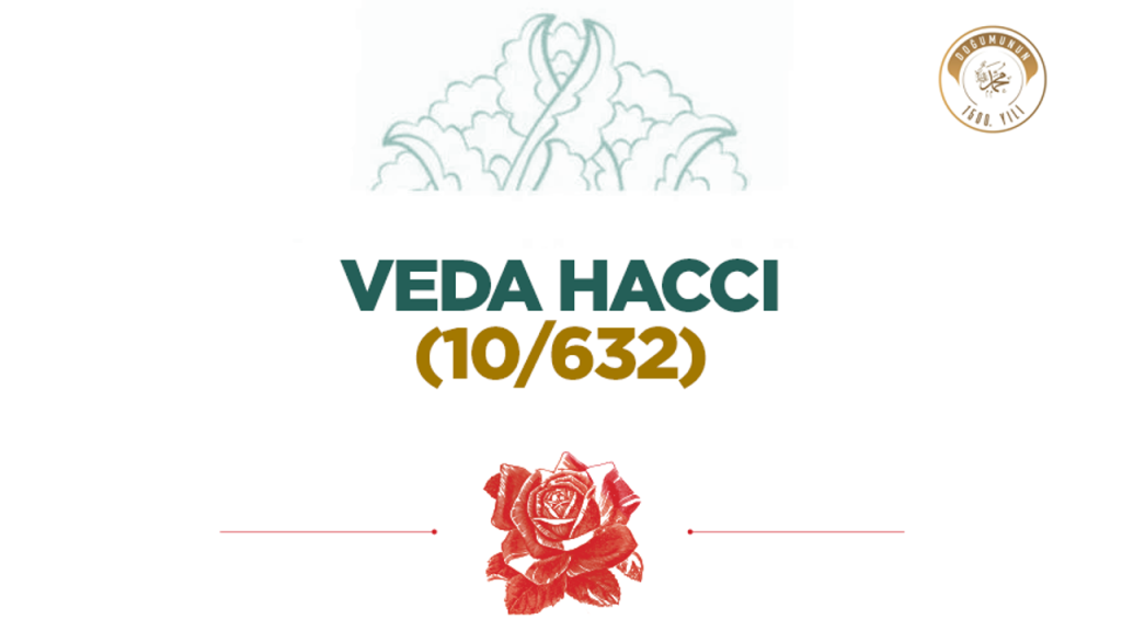 Veda Haccı (10/632)