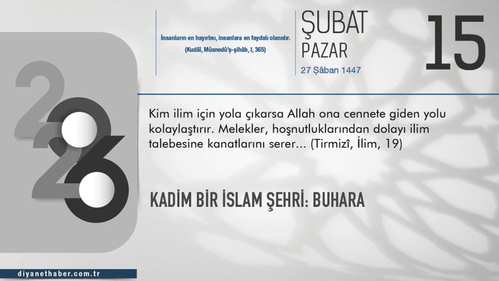 Kadim Bir İslam Şehri: Buhara