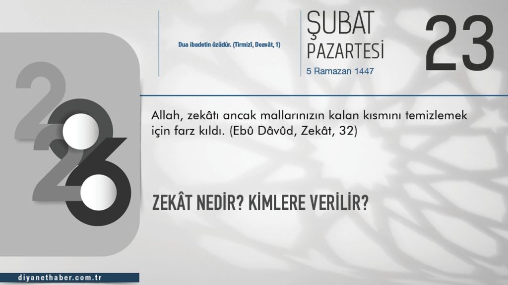 Zekât nedir? Kimlere verilir?