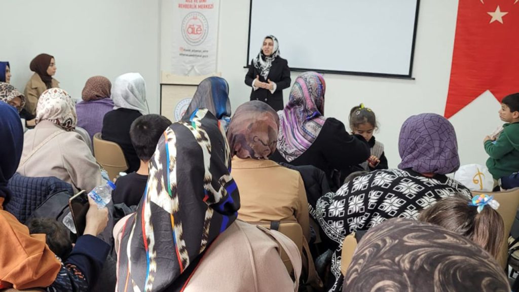 Adıyaman'da anneler ve çocukları buluştu
