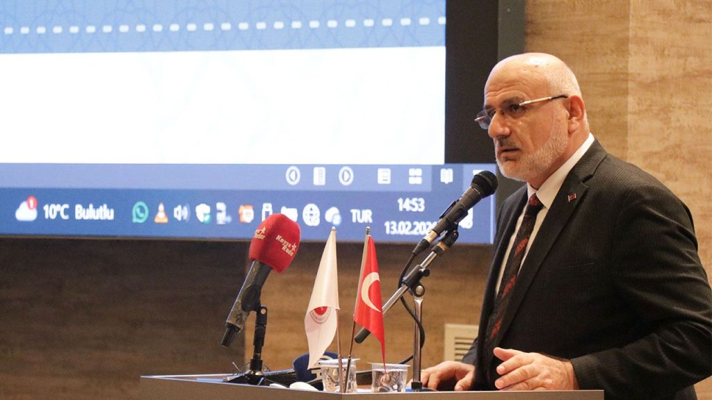 Kayseri'de Hasbekli Mümin Hafız Hoca Efendi'yi anma programı düzenlendi