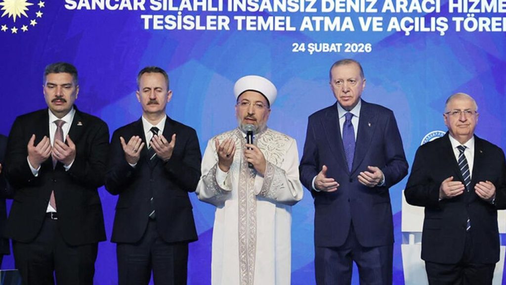 HAVELSAN Sancar İnsansız Deniz Aracı dualarla hizmete alındı