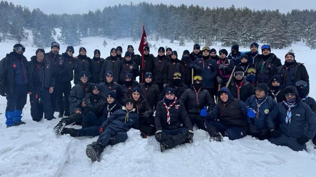 Osmaniyeli izciler kış kampında  buluştu