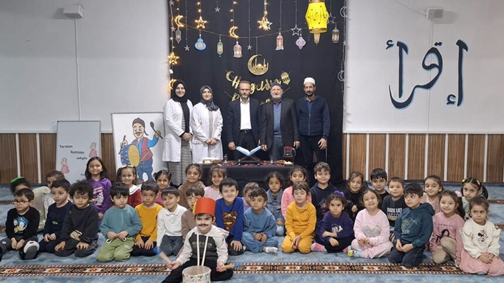 Malatya'daki 4-6 Yaş Kur’an kurslarında Ramazan coşkusu