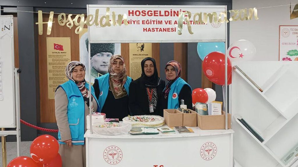 Hastanede ramazan farkındalığı