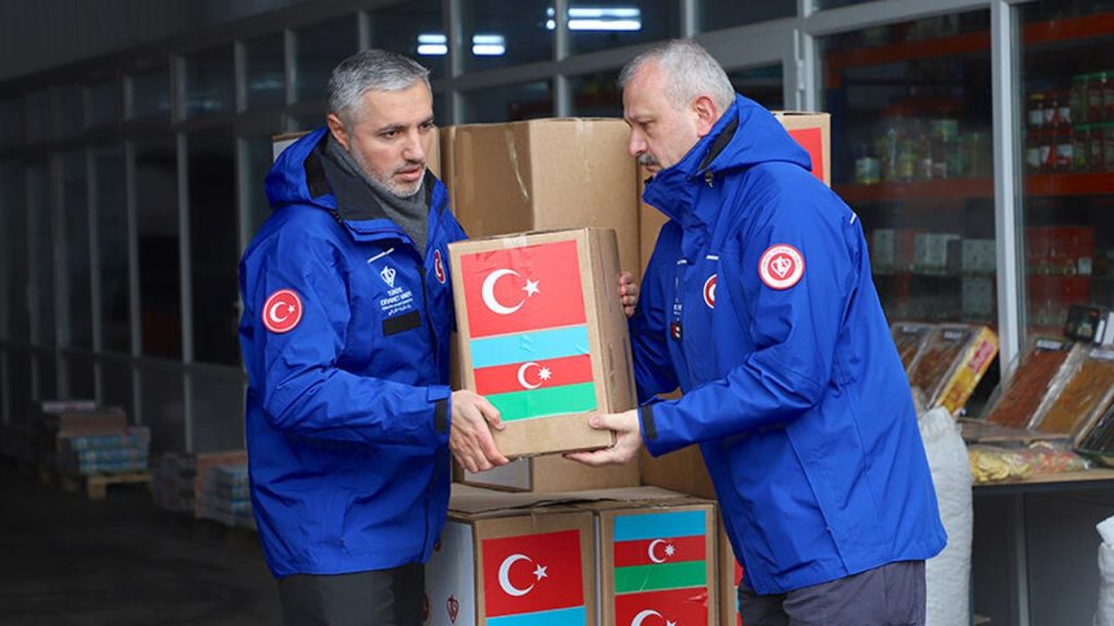 TDV'den Azerbaycan'da ihtiyaç sahiplerine ramazan yardımı