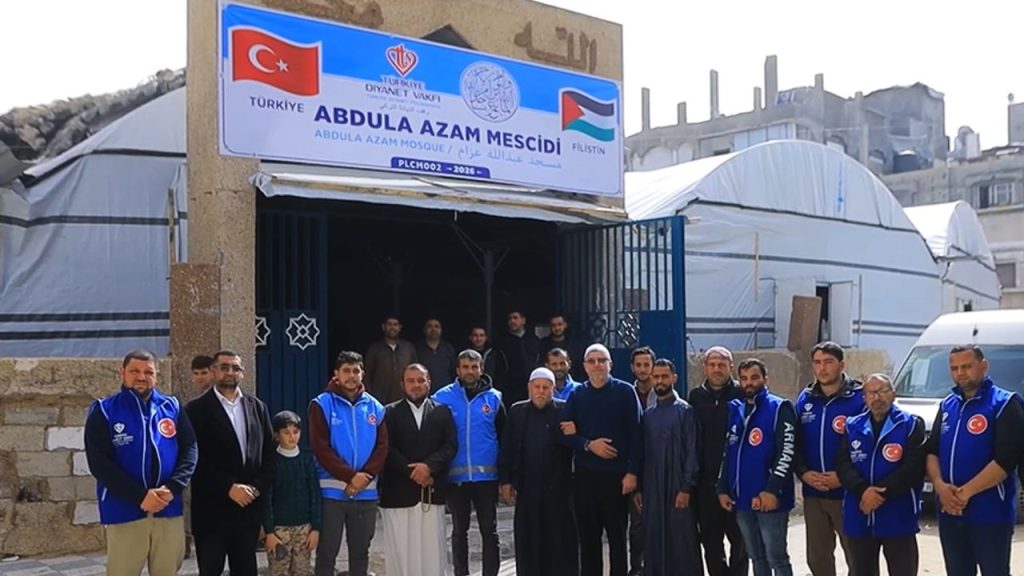 TDV, Ramazan öncesi Gazze'de 3 camiyi ibadete açtı