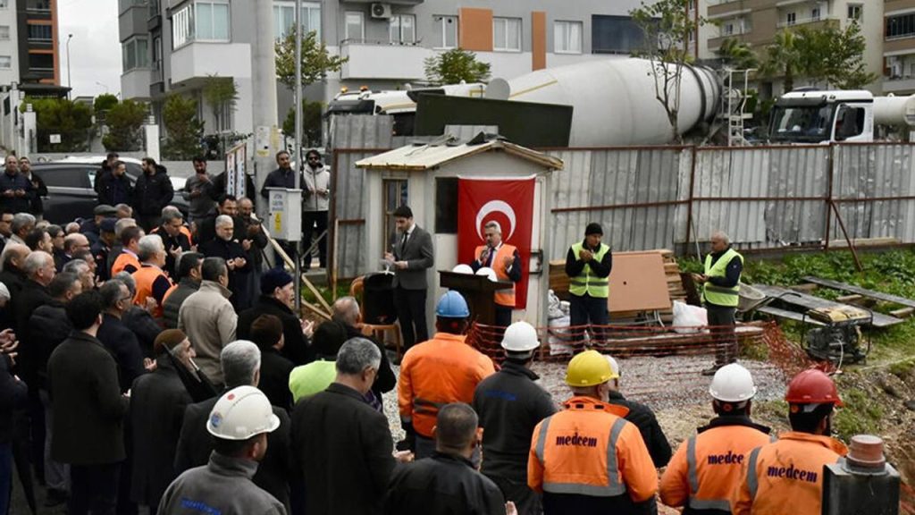 Hacı Hüseyin Kaplan Camii’nin temeli atıldı