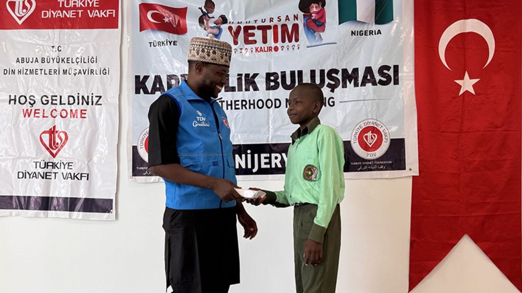 TDV, Nijerya'daki yetimleri unutmadı