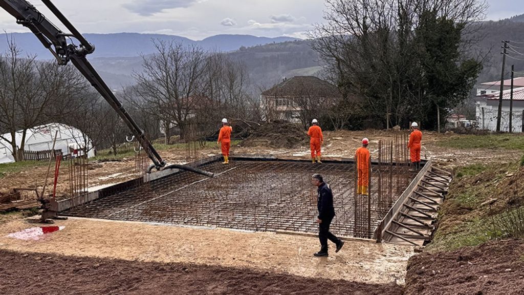 Zonguldak'ta açık cezaevi hükümlüleri cami yapımında görev alacak