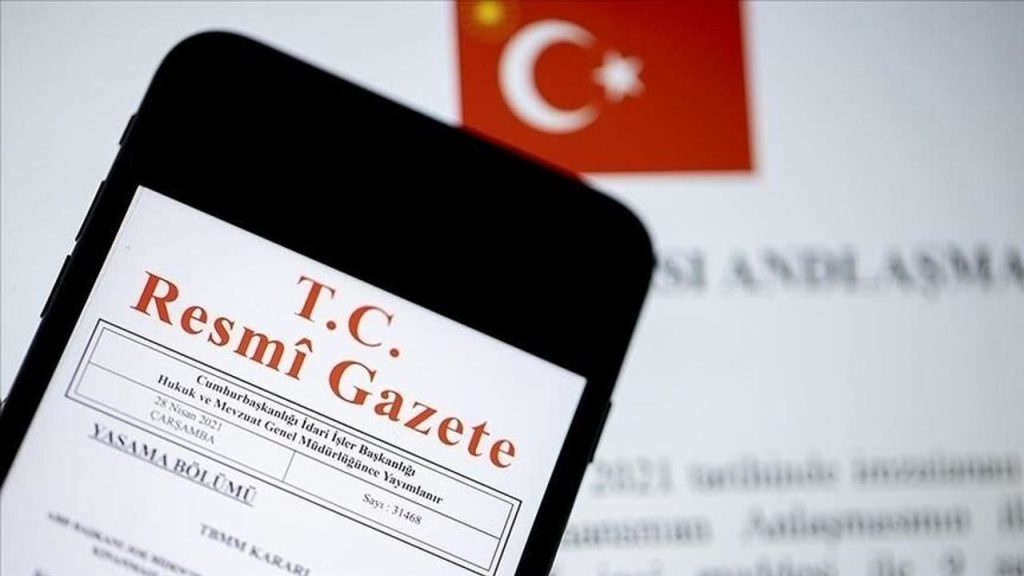 Büyükelçi atamaları Resmi Gazete'de